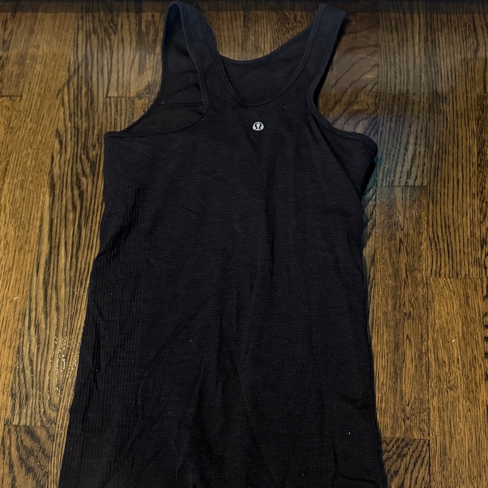 lululemon athletica Classic Black Tank Top